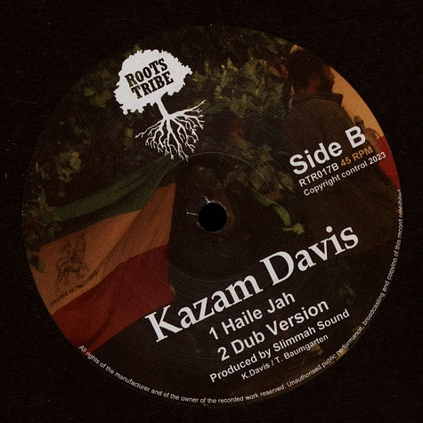 Idren Natural / Kazam Davis - What A Day / Haile Jah