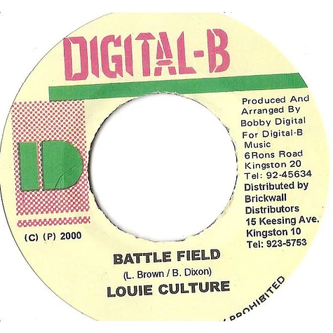 Louie Culture - Battle Field