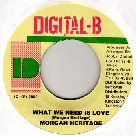 Morgan Heritage - What We Need Is Love