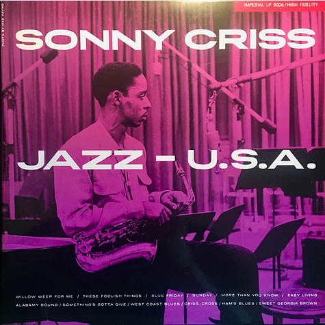 Sonny Criss - Jazz - U.S.A.