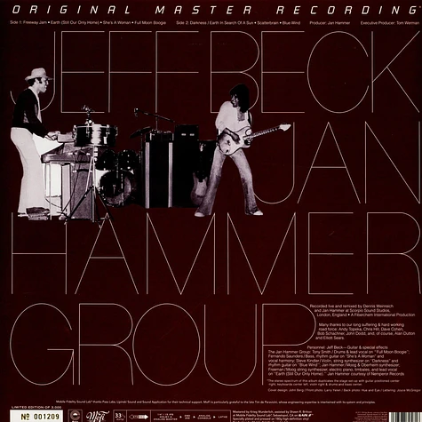 Jeff Beck - Jeff Beck With The Jan Hammer Group Live