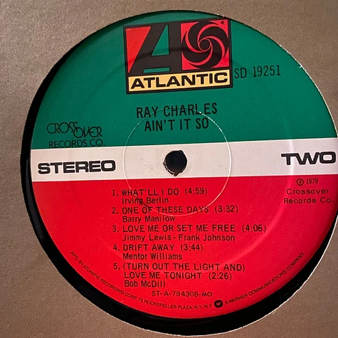 Ray Charles - Ain't It So