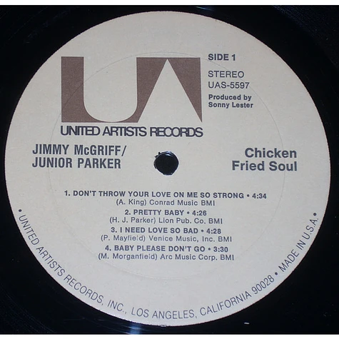 Jimmy McGriff, Little Junior Parker - Chicken Fried Soul