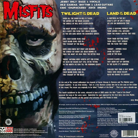 Misfits - Twilight Of The Dead