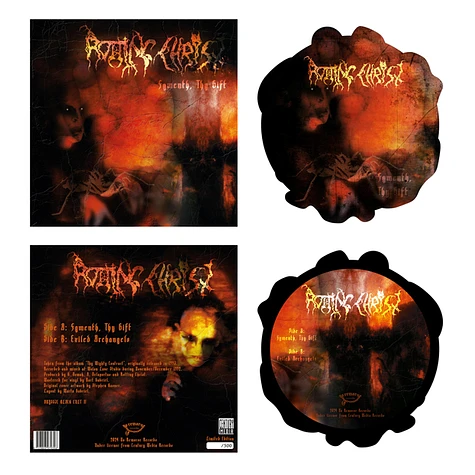 Rotting Christ - Fgmenth Thy Gift Shaped Pic Disc