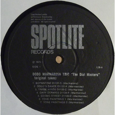 Dodo Marmarosa - The Dial Masters