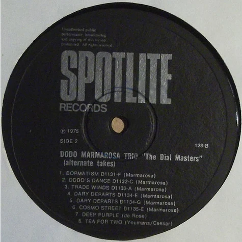 Dodo Marmarosa - The Dial Masters