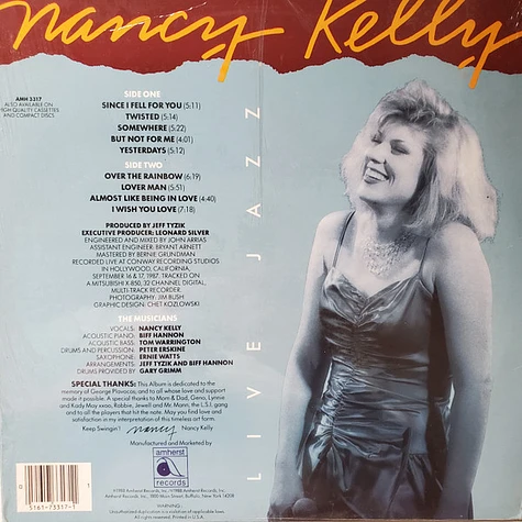 Nancy Kelly - Live Jazz