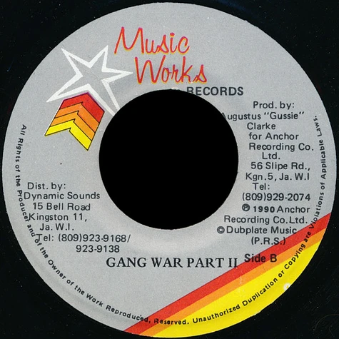 Cocoa Tea / Cutty Ranks - Gang War