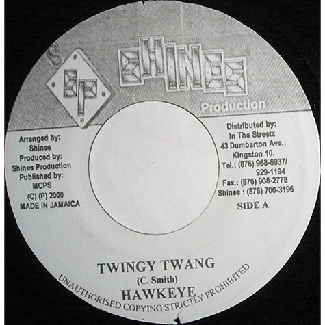 Hawkeye - Twingy Twang