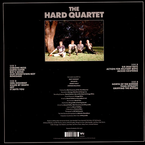 The Hard Quartet - The Hard Quartet Black Vinyl Edition