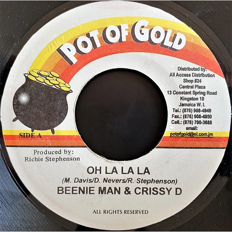 Beenie Man & Crissy D / Lady G - Oh La La La / Respect Woman