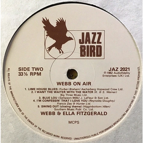 Chick Webb & Ella Fitzgerald - Webb On The Air