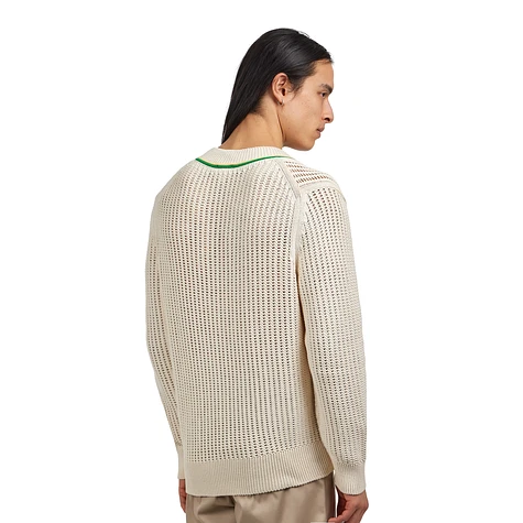 Lacoste - Crochet Effect Chunky Knit Sweater