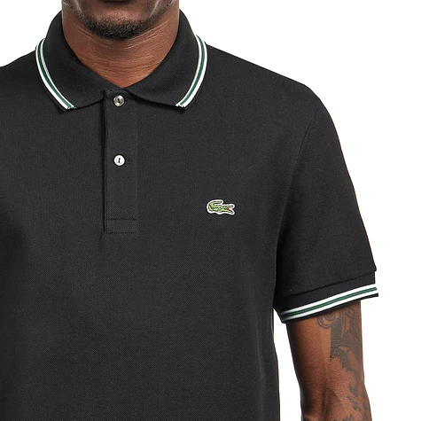 Lacoste - Stripe Collar Piqué Polo