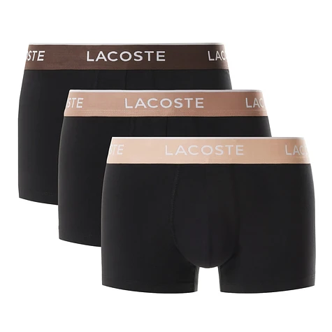 Lacoste - Logo Waist Trunks (Pack of 3)