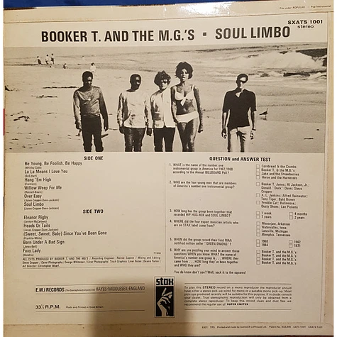 Booker T & The MG's - Soul Limbo