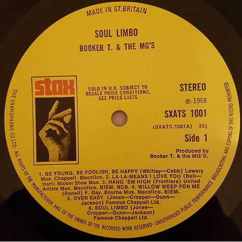 Booker T & The MG's - Soul Limbo