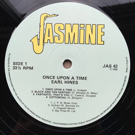 Earl Hines - Once Upon A Time