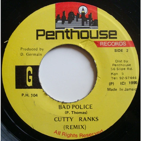 Cutty Ranks - Bad Police (Remix)