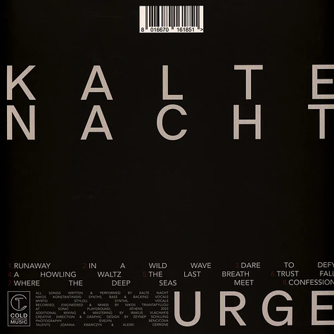 Kalte Nacht - Urge Transparent Red Vinyl Edition