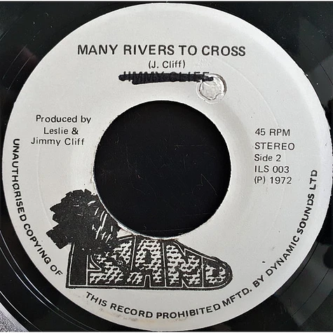 Jimmy Cliff - The Harder They Come / Many Rivers To Cross