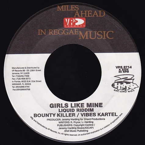 Bounty Killer / Vybz Kartel - Girls Like Mine