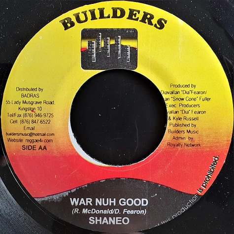 Wayne Marshall / Shane-O - Do It Tonight / War Nuh Good