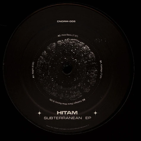 Hitam - Subterranean EP