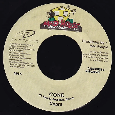 Mad Cobra - Gone