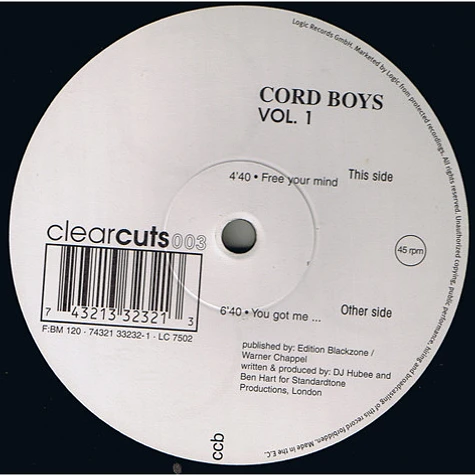 Cord Boys - Vol. 1