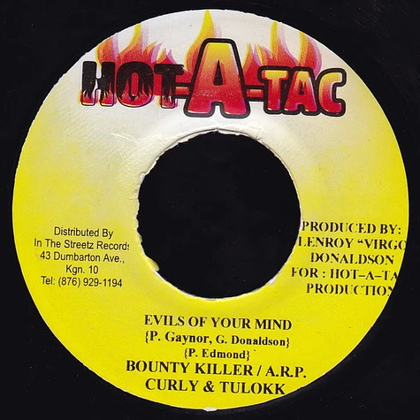 Bounty Killer, A.R.P. , Curly Lox & Tulokk - Evils Of Your Mind