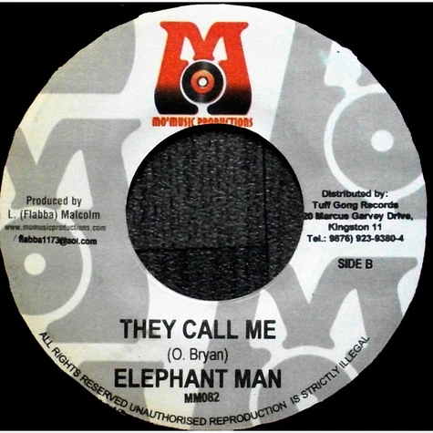 Elephant Man & Delly Ranks / Elephant Man - Try Stop It / They Call Me