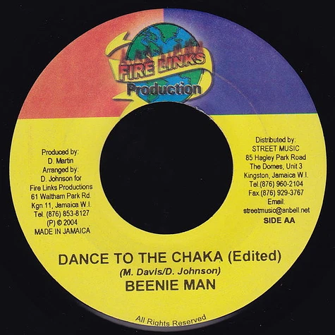 Beenie Man - Dance To The Chaka