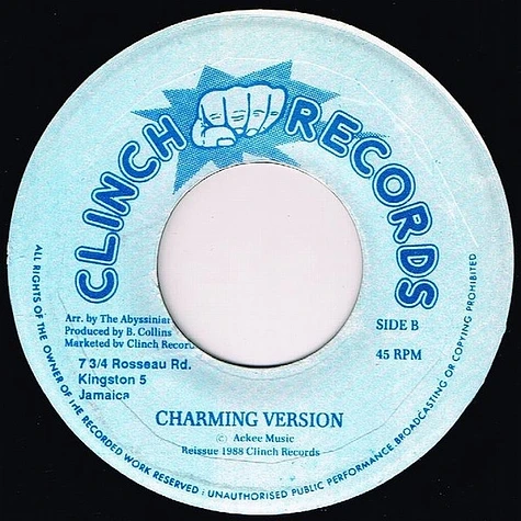 The Abyssinians / Lloyd Charmers - Reason Time / Charming Version