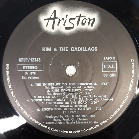 Kim & The Cadillacs - Kim & The Cadillacs