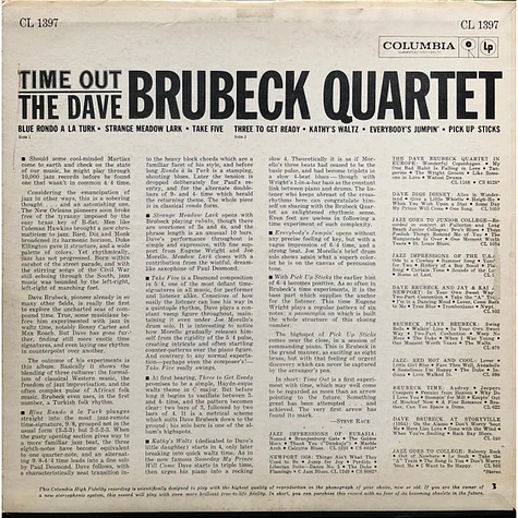 The Dave Brubeck Quartet - Time Out