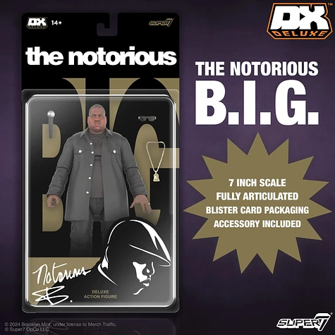 The Notorious B.I.G. - Biggie Deluxe 7" Figure