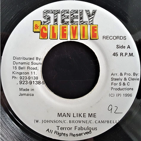 Terror Fabulous - Man Like Me