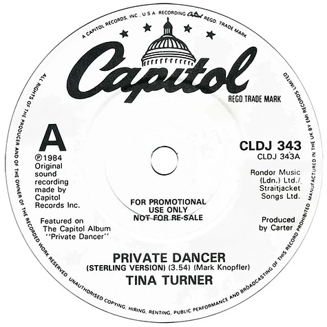 Tina Turner - Private Dancer