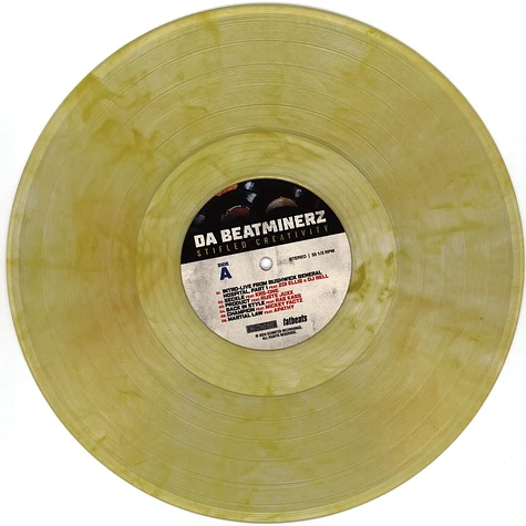 Da Beatminerz - Stifled Creativity HHV Exclusive Yellow Vinyl Edition