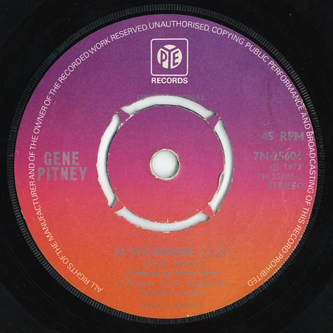 Gene Pitney - 24 Sycamore