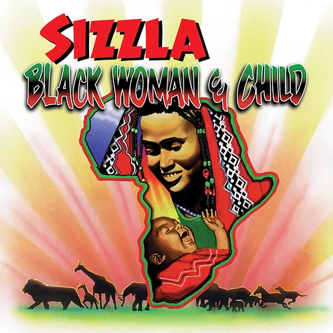 Sizzla - Black Woman & Child Green Vinyl Edition