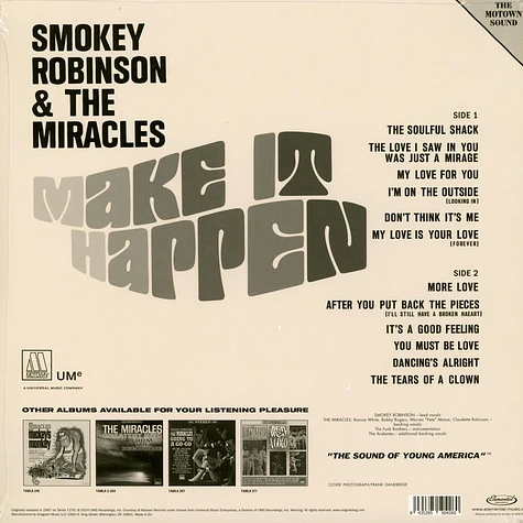 Smokey & The Miracles Robinson - Make It Happen