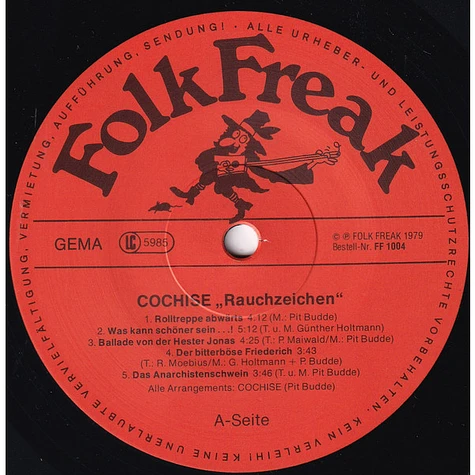 Cochise - Rauchzeichen