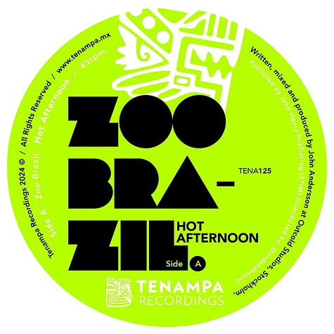 Zoo Brazil - Hot Afternoon (Vinyl Only)