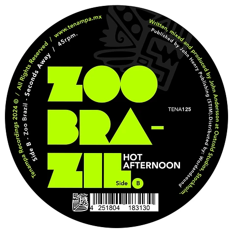 Zoo Brazil - Hot Afternoon (Vinyl Only)