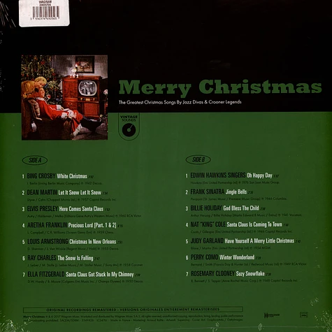 V.A. - Merry Christmas The Greatest Christmas Songs From Jazz Divas & Croooner Legends