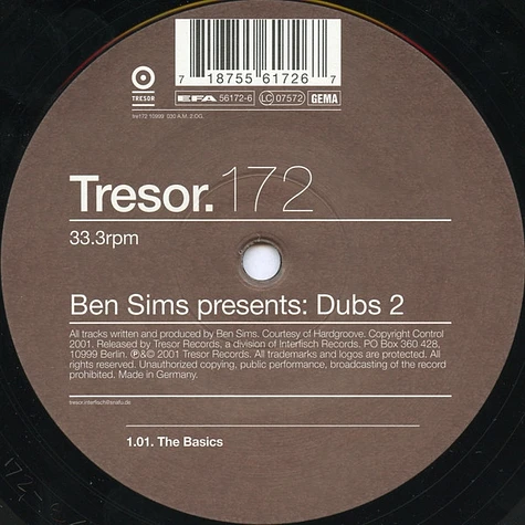 Ben Sims - Dubs 2