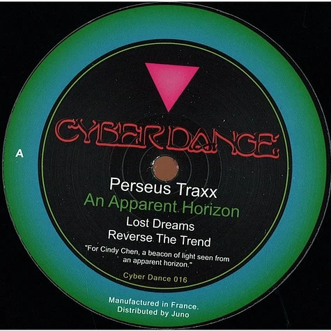 Perseus Traxx - An Apparent Horizon